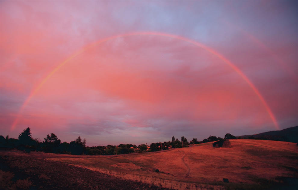 Фотография: 50 потрясающих фотографий двойной радуги №43 - BigPicture.ru