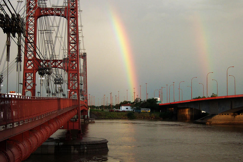 Фотография: 50 потрясающих фотографий двойной радуги №48 - BigPicture.ru