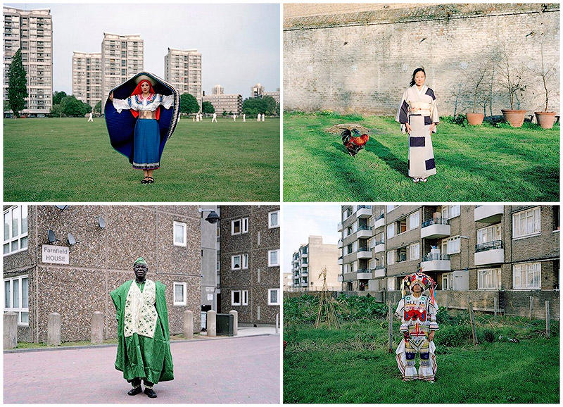 Фотография: Маленькие миры Лондона: эмигранты в национальных костюмах №1 - BigPicture.ru