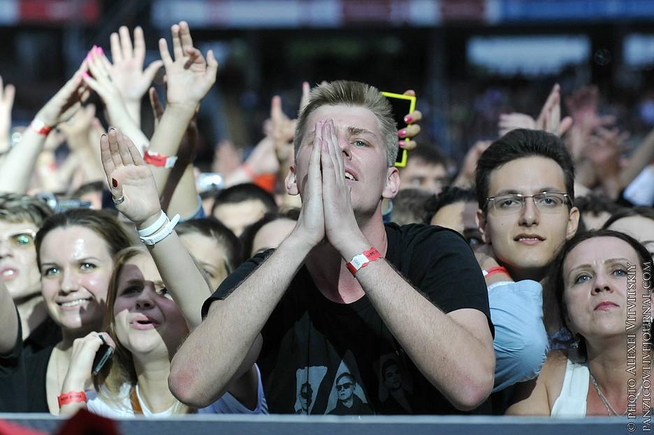 Фотография: Depeche Mode в Москве на стадионе в Черкизово №39 - BigPicture.ru