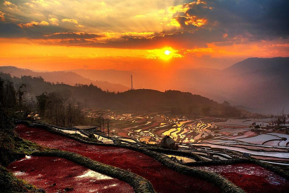 Фотография: Рисовые террасы Хунхэ-Хани включены в Список Всемирного наследия ЮНЕСКО №4 - BigPicture.ru