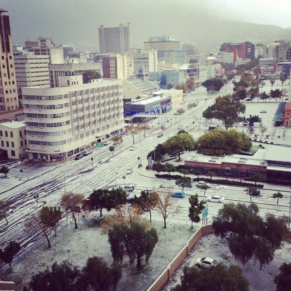 Фотография: Снегопад в Кейптауне №4 - BigPicture.ru
