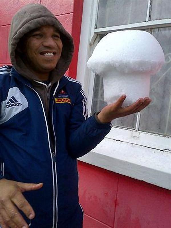 Фотография: Снегопад в Кейптауне №6 - BigPicture.ru