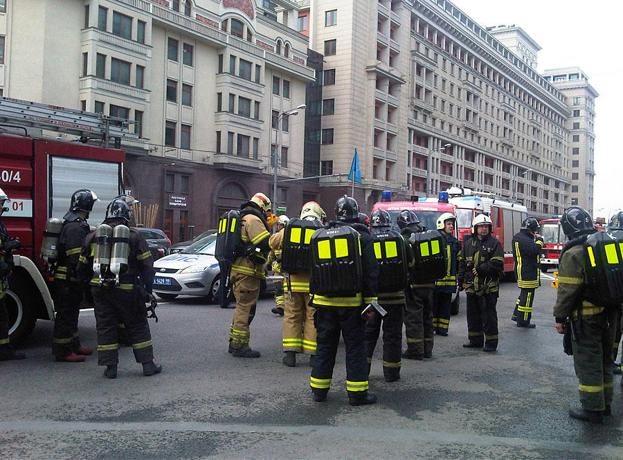 Фотография: Пожар в московском метро №10 - BigPicture.ru