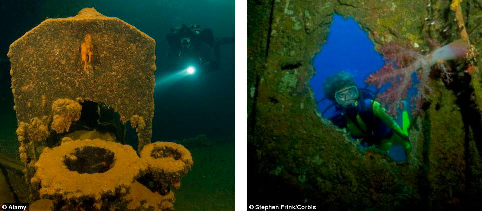 Фотография: Подводное кладбище кораблей №13 - BigPicture.ru
