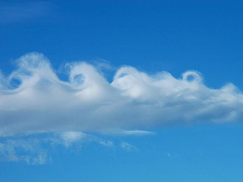 Фотография: Волноподобные облака Кельвина-Гельмгольца №6 - BigPicture.ru