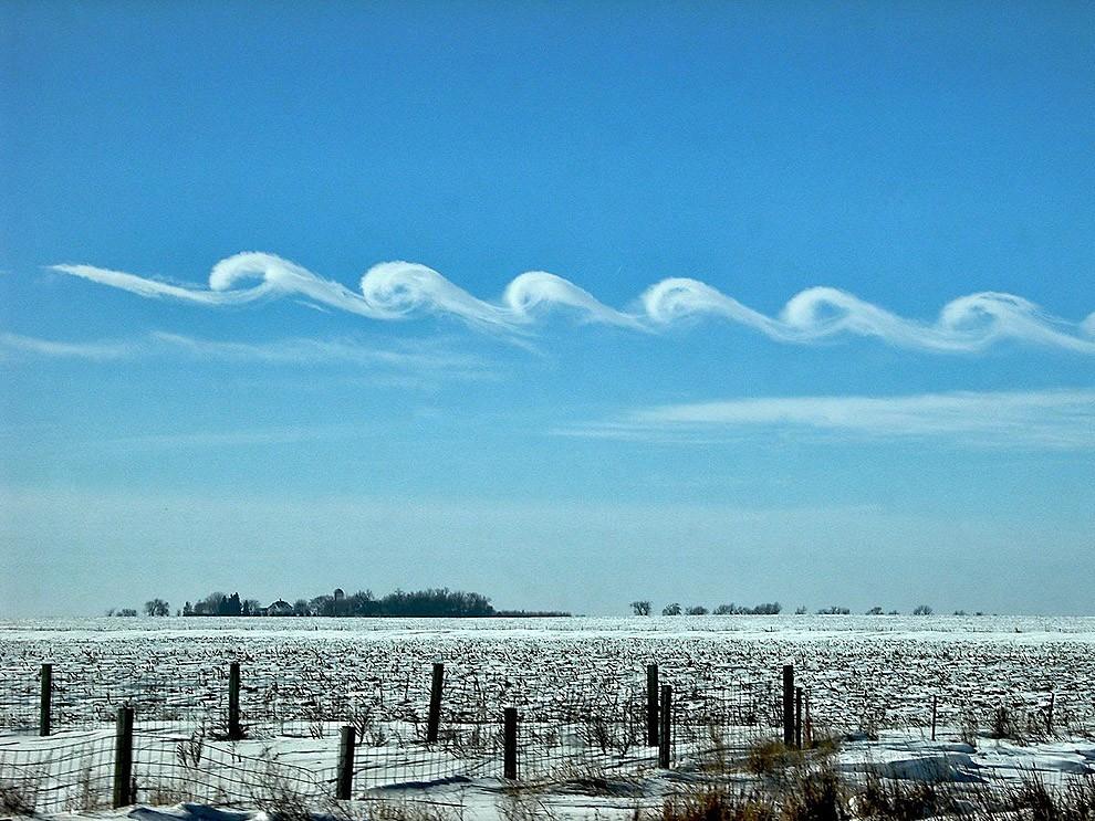 Фотография: Волноподобные облака Кельвина-Гельмгольца №7 - BigPicture.ru