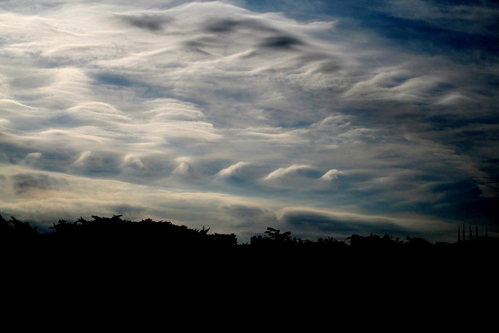 Фотография: Волноподобные облака Кельвина-Гельмгольца №11 - BigPicture.ru