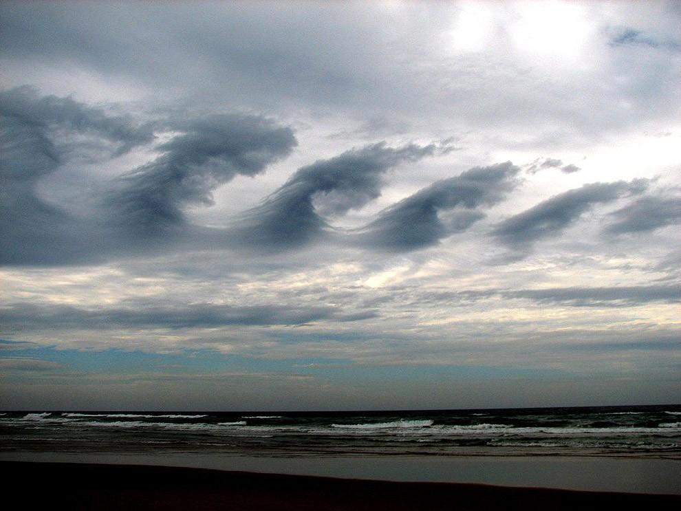 Фотография: Волноподобные облака Кельвина-Гельмгольца №12 - BigPicture.ru