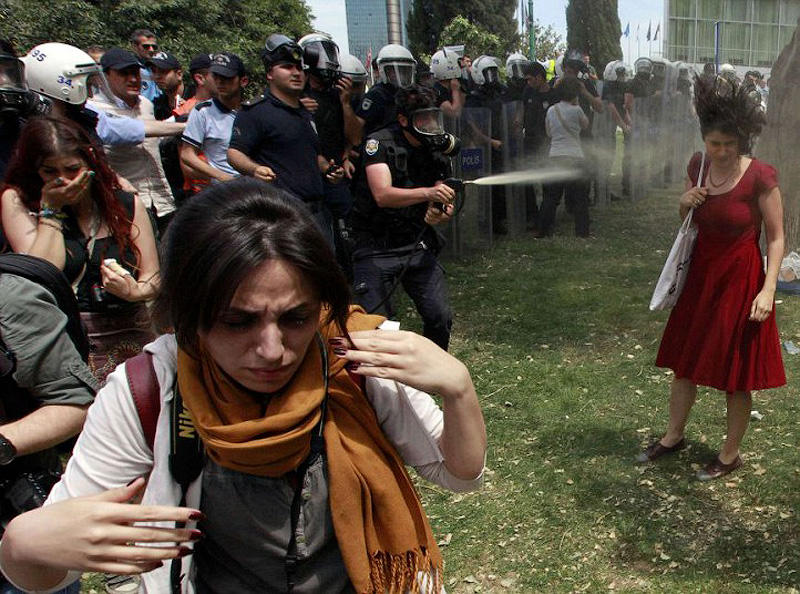 Фотография: Турецкие демонстрантки №10 - BigPicture.ru