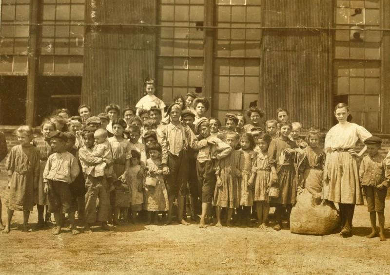 Фотография: Детский труд в Америке в начале 20-го века №1 - BigPicture.ru