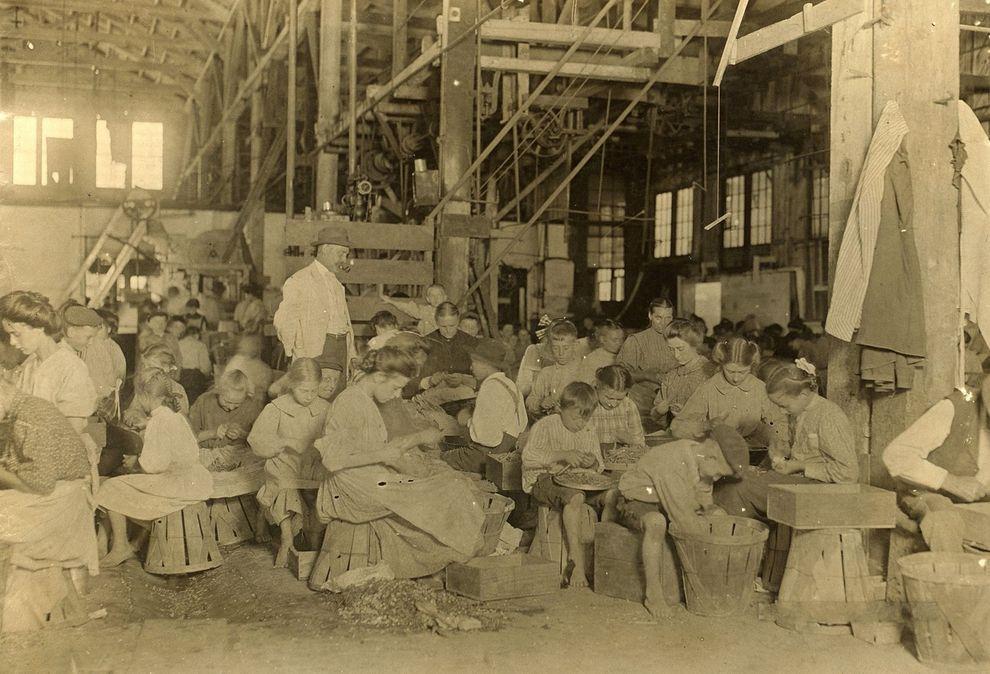 Фотография: Детский труд в Америке в начале 20-го века №4 - BigPicture.ru