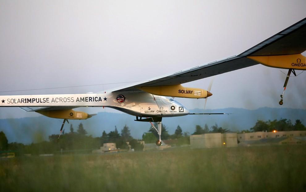 Фотография: Solar Impulse завершил свой исторический полет над США №9 - BigPicture.ru