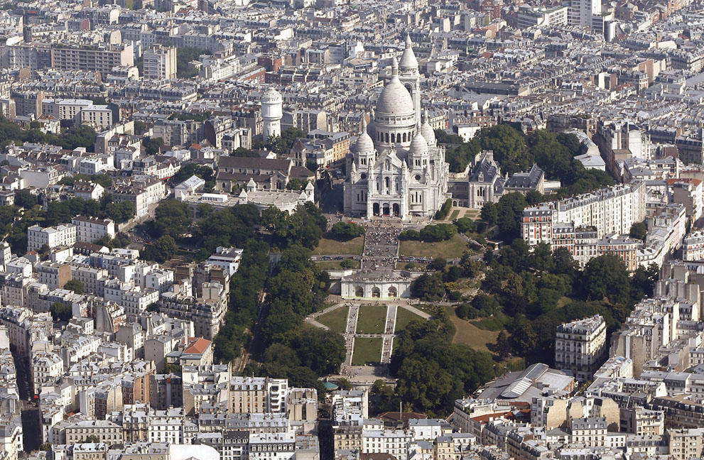 Фотография: Париж с высоты птичьего полета №3 - BigPicture.ru