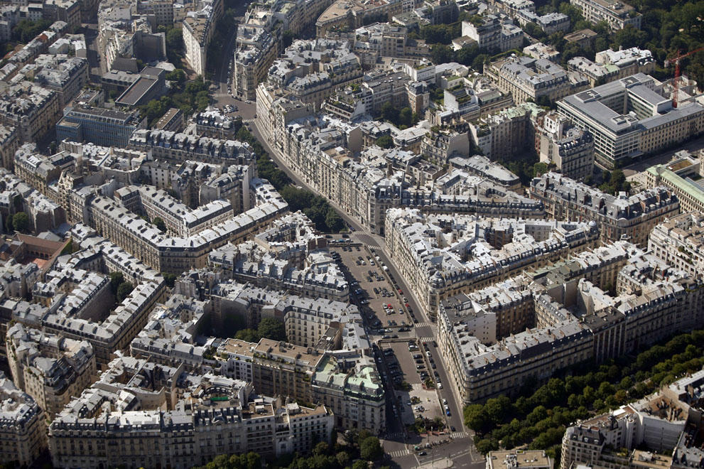 Фотография: Париж с высоты птичьего полета №19 - BigPicture.ru