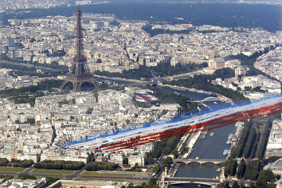 Фотография: Париж с высоты птичьего полета №25 - BigPicture.ru