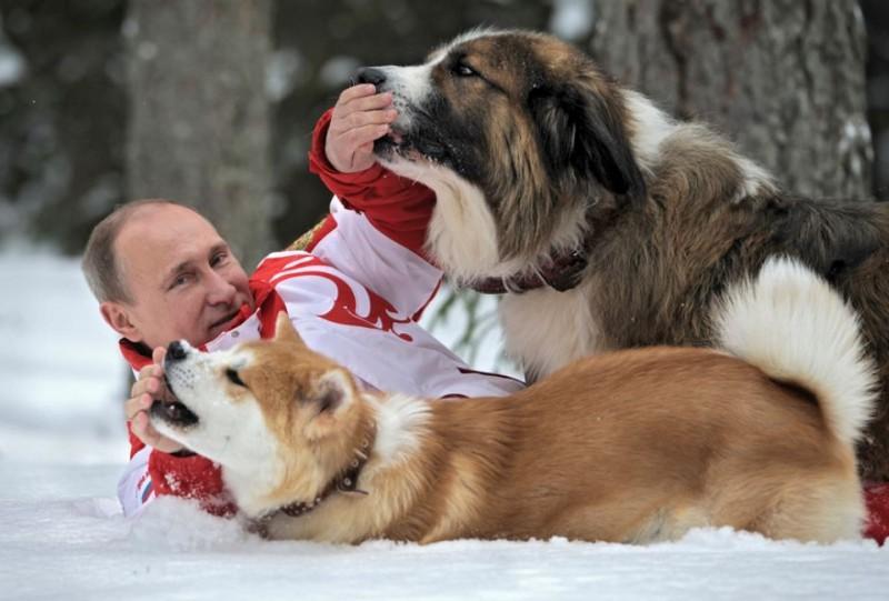Фотография: Известные политики и их четвероногие любимцы №18 - BigPicture.ru