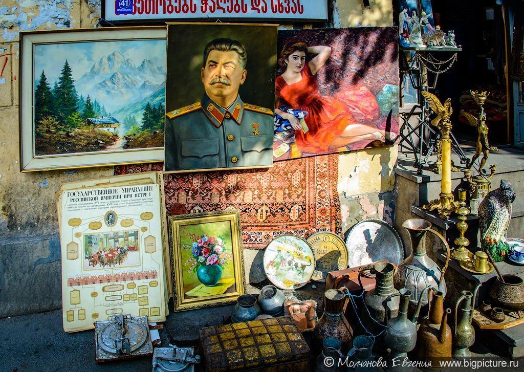 Фотография: Самый известный в Грузии блошиный рынок №3 - BigPicture.ru