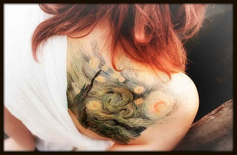 Фотография: Татуировки, вдохновленные произведениями искусства №3 - BigPicture.ru