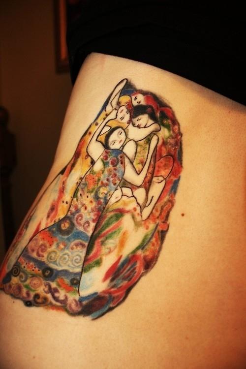 Фотография: Татуировки, вдохновленные произведениями искусства №25 - BigPicture.ru