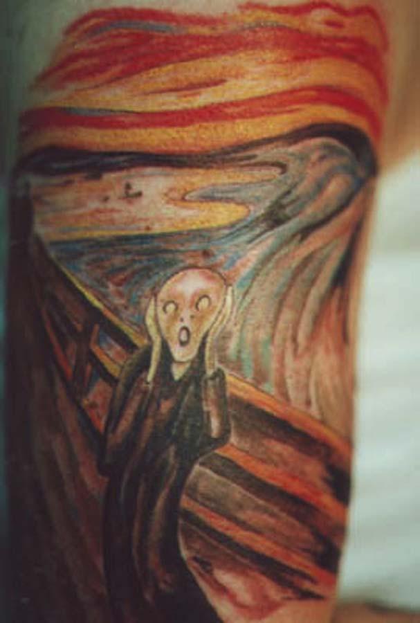 Фотография: Татуировки, вдохновленные произведениями искусства №33 - BigPicture.ru