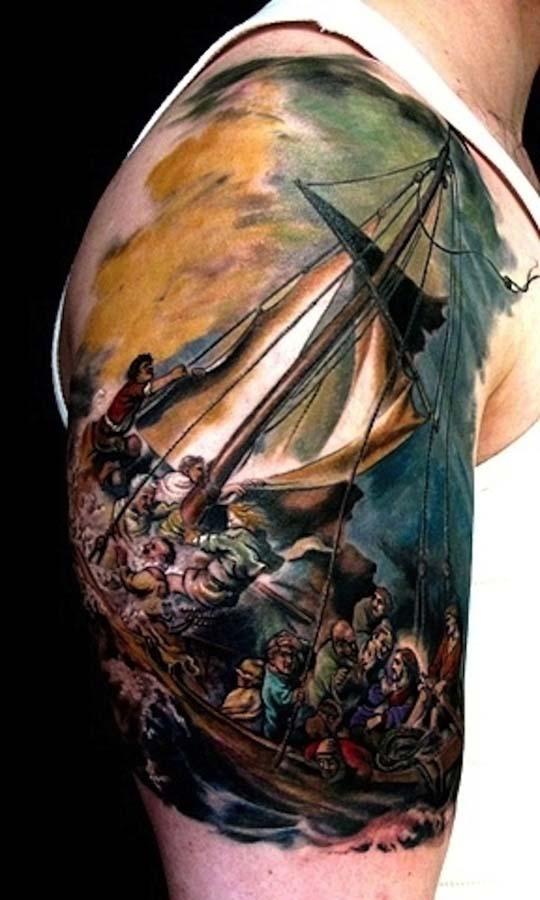 Фотография: Татуировки, вдохновленные произведениями искусства №7 - BigPicture.ru