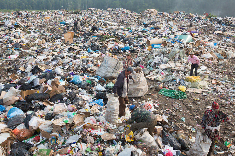 Фотография: Сваливаем: Репортаж с крупнейшей в Новосибирске свалки мусора №5 - BigPicture.ru