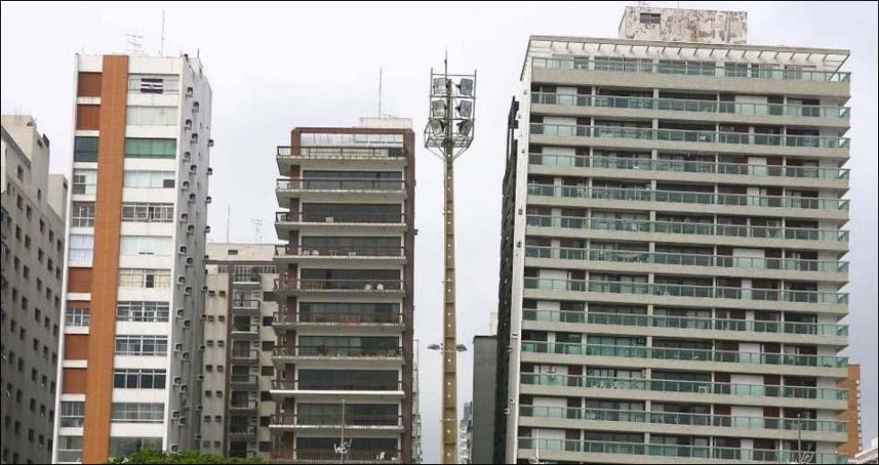 Сантос – город «падающих» зданий в Бразилии