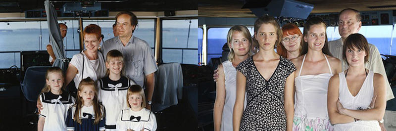 Фотография: Четыре сестры - тогда и сейчас №9 - BigPicture.ru