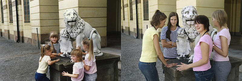 Фотография: Четыре сестры - тогда и сейчас №10 - BigPicture.ru