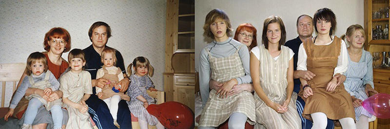 Фотография: Четыре сестры - тогда и сейчас №12 - BigPicture.ru