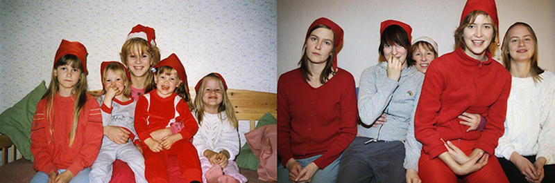 Фотография: Четыре сестры - тогда и сейчас №13 - BigPicture.ru