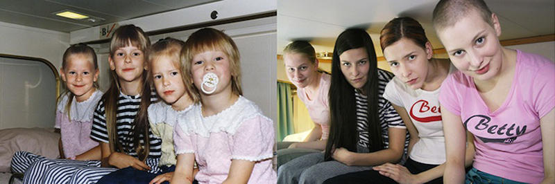Фотография: Четыре сестры - тогда и сейчас №17 - BigPicture.ru