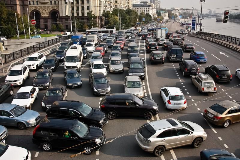 Фотография: 14 самых убедительных доказательств транспортного коллапса в Москве №7 - BigPicture.ru