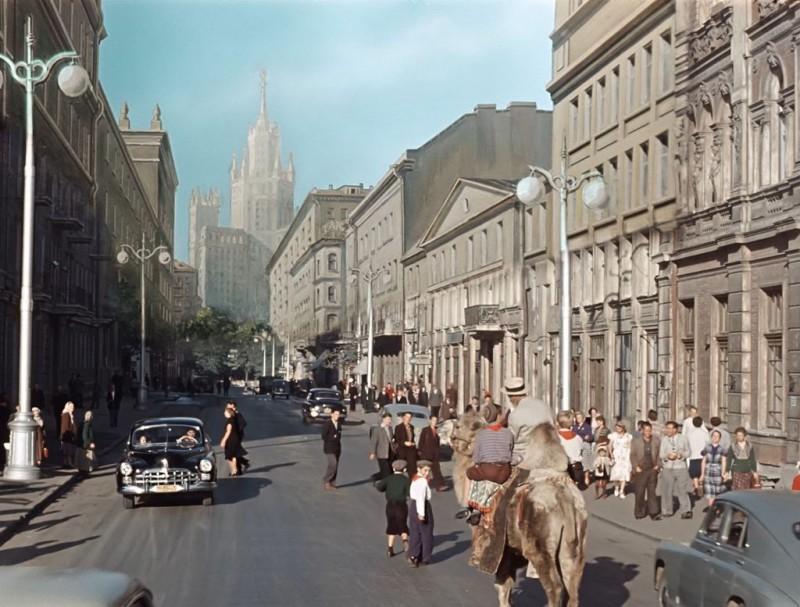 Фотография: Москва 1956 года в фильме 