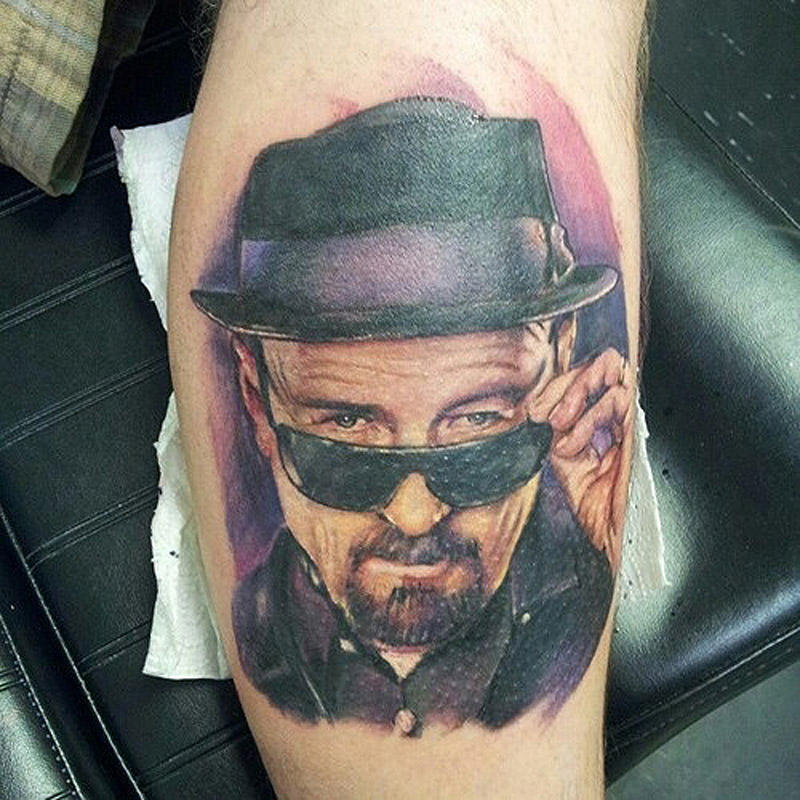 Фотография: Невероятно реалистичные татуировки Уолтера Уайта №5 - BigPicture.ru