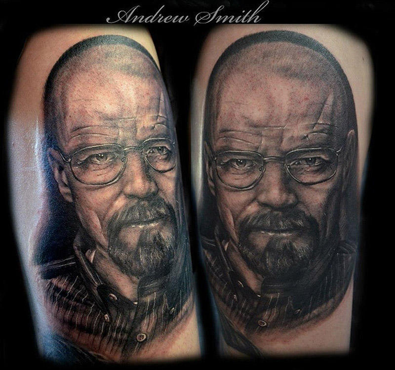 Фотография: Невероятно реалистичные татуировки Уолтера Уайта №12 - BigPicture.ru
