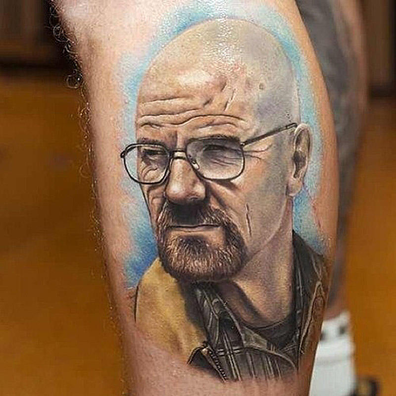 Фотография: Невероятно реалистичные татуировки Уолтера Уайта №14 - BigPicture.ru