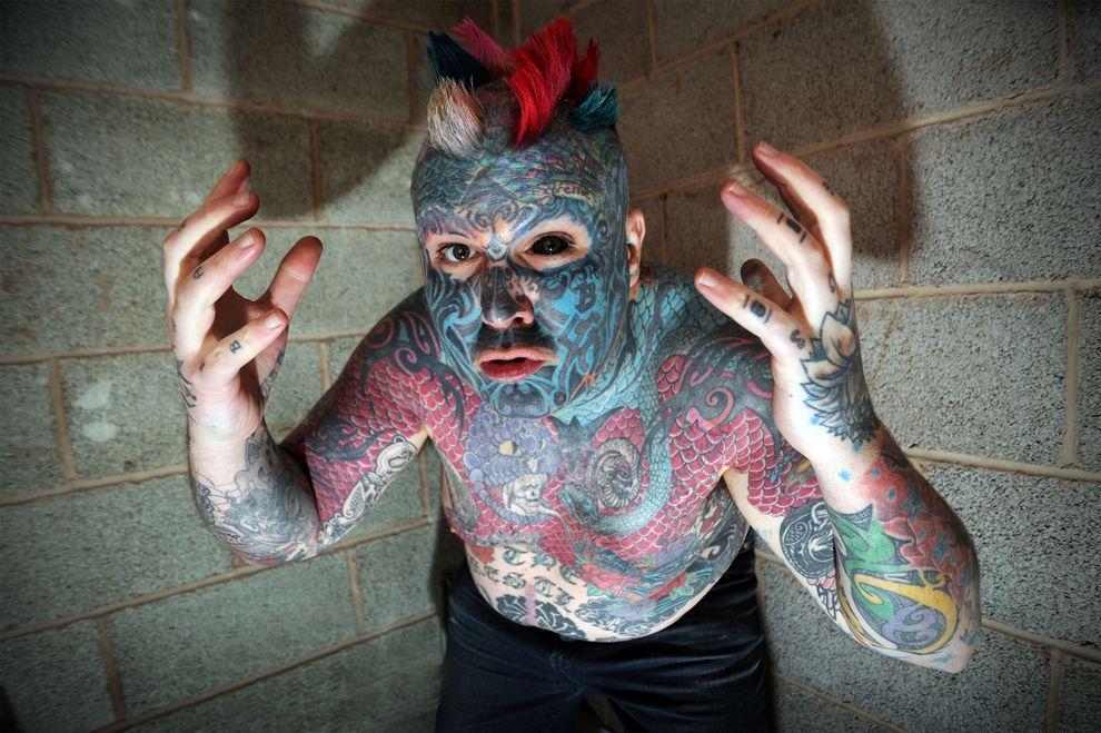 Фотография: Самый татуированный человек Британии №2 - BigPicture.ru