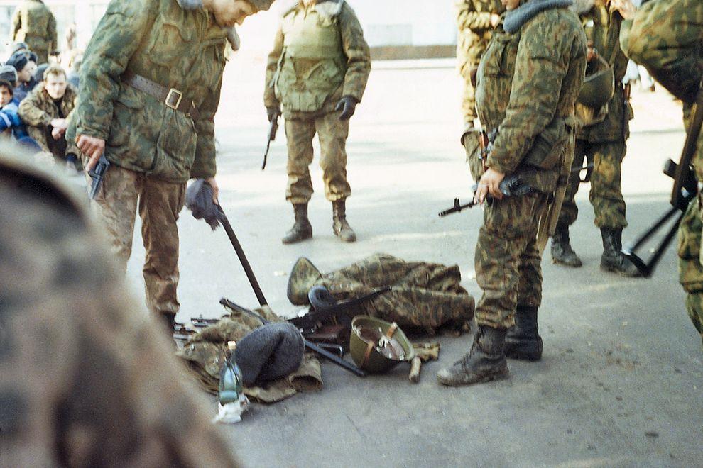 Фотография: Расстрел Дома Советов 4 октября 1993 года №31 - BigPicture.ru