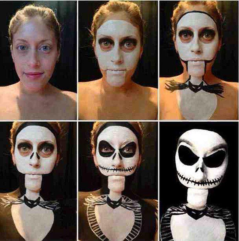 Фотография: 10 невероятных идей для макияжа на Хэллоуин №3 - BigPicture.ru