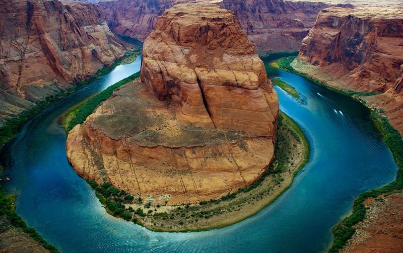 Horseshoe Bend — изгиб реки в Колорадо