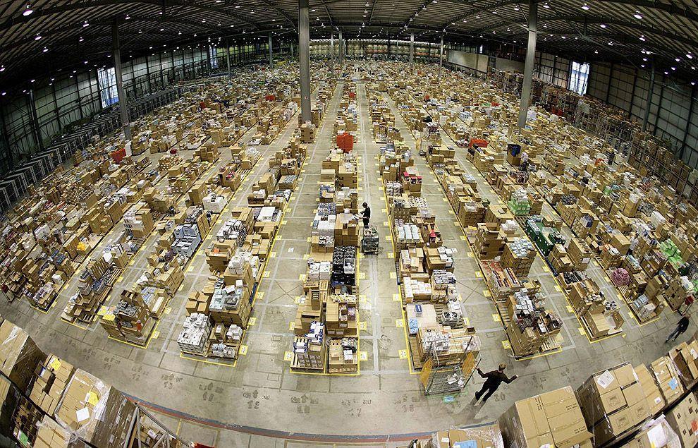 Фотография: Как работают склады Амазона по всему миру №2 - BigPicture.ru