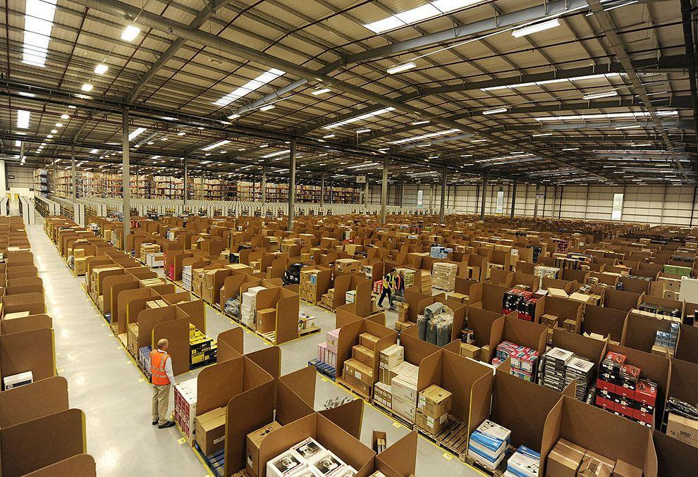 Фотография: Как работают склады Амазона по всему миру №15 - BigPicture.ru