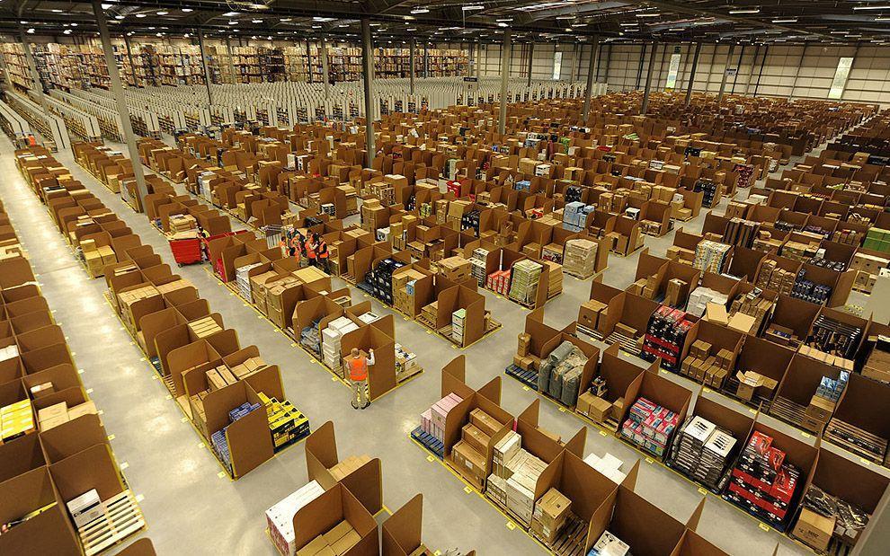 Фотография: Как работают склады Амазона по всему миру №16 - BigPicture.ru