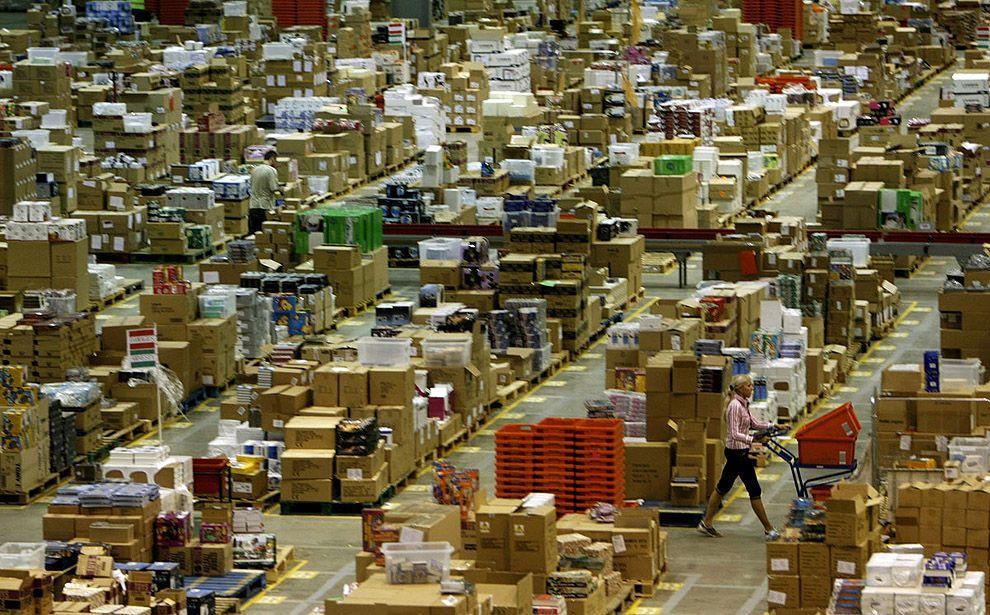 Фотография: Как работают склады Амазона по всему миру №30 - BigPicture.ru