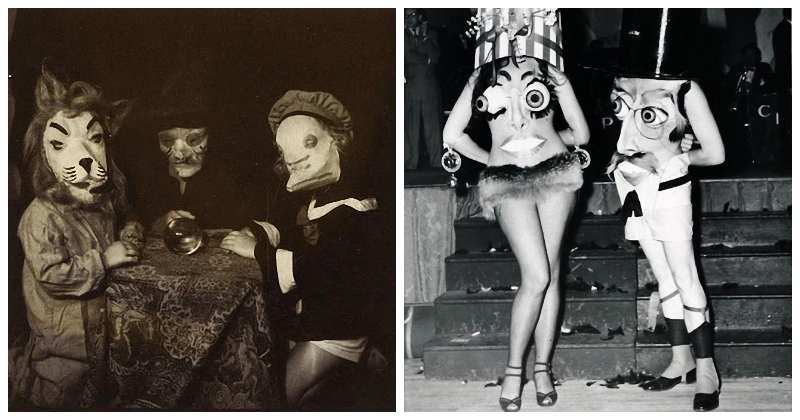 Фотография: 20 странных и нелепых костюмов на Хэллоуин со старых фотографий №1 - BigPicture.ru