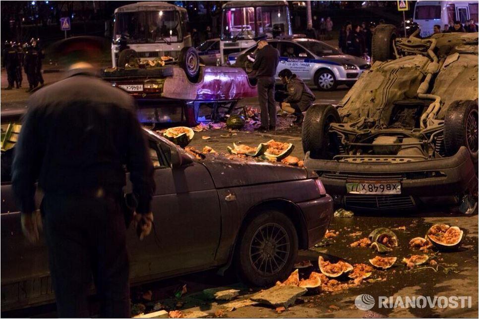Фотография: Беспорядки в Бирюлево №22 - BigPicture.ru