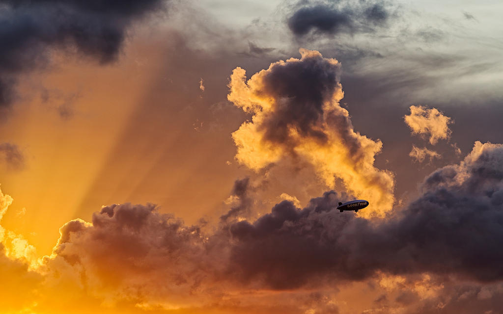 Фотография: Потрясающее небо над Майами №3 - BigPicture.ru