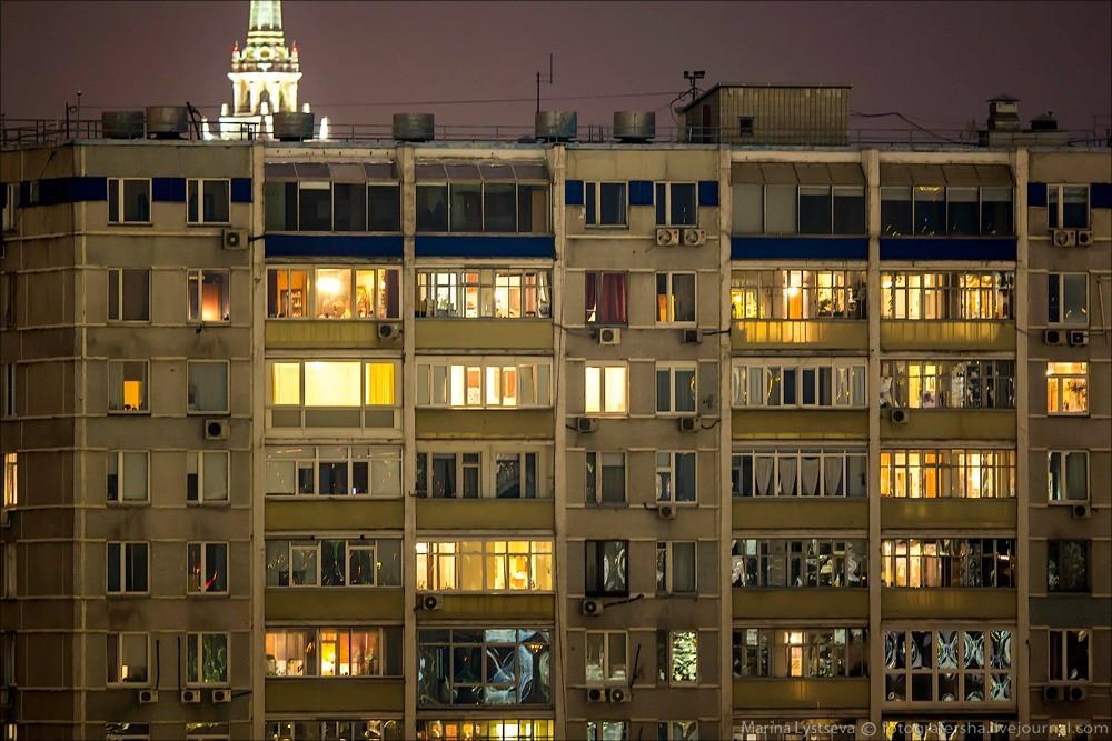 Фотография: Вечерняя Москва сверху с ХХС №12 - BigPicture.ru